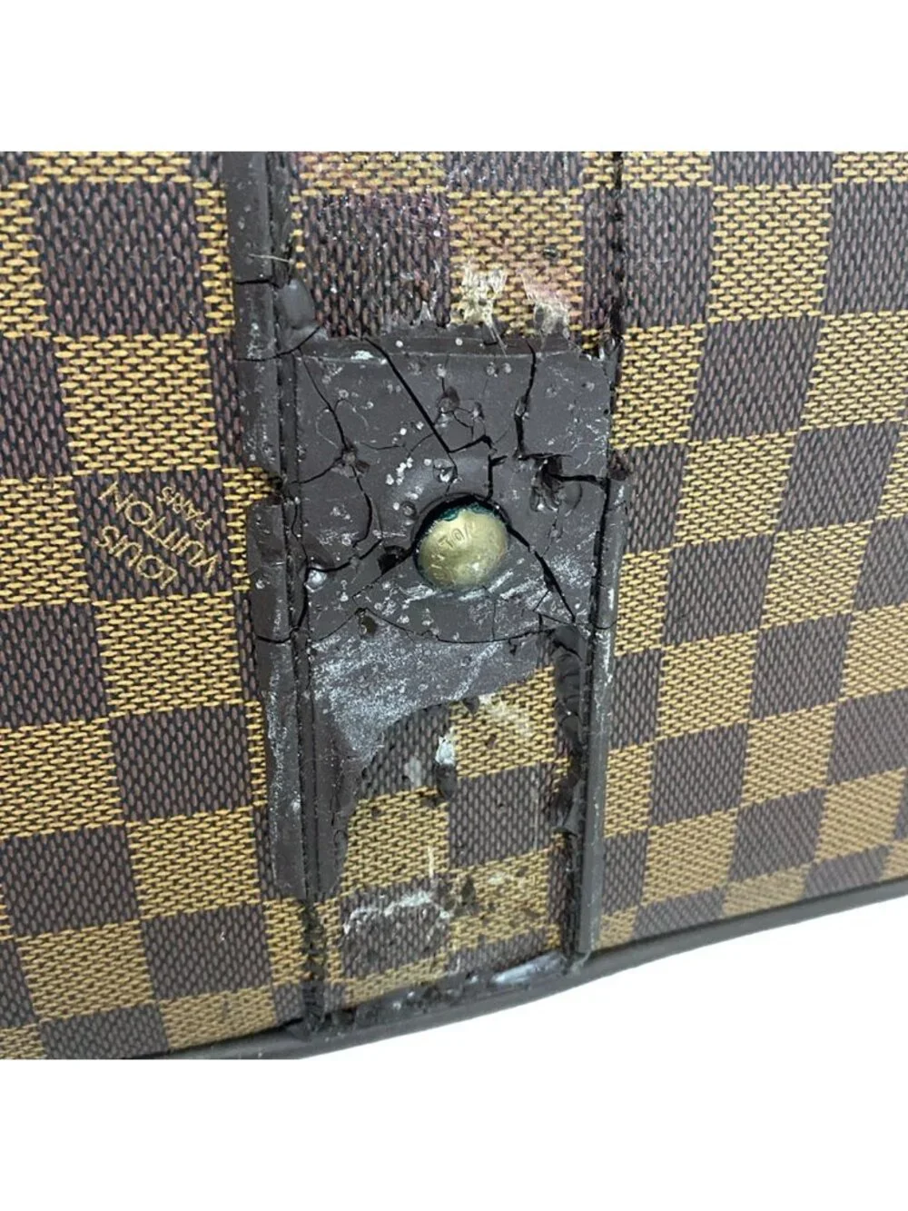 Louis Vuitton Travel Bag Damier Pegase 55 Ebene Tsa No Diamond No Lock